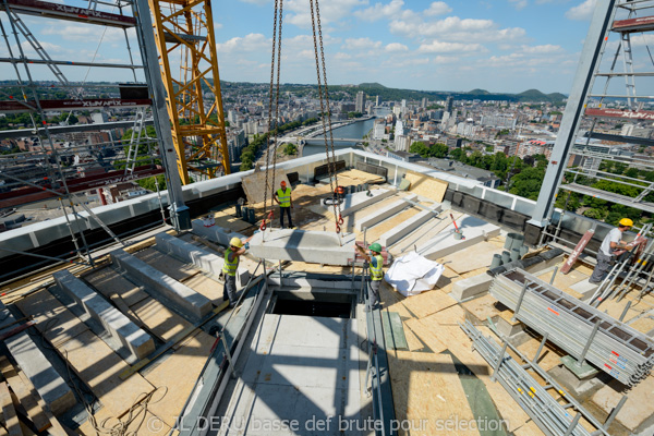 tour des finances à Liège